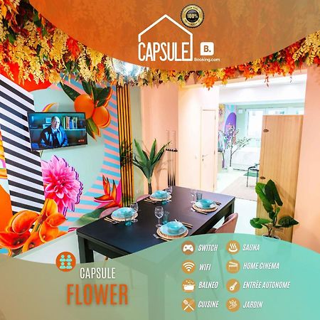 Capsule Flower - Balneo - Cinema - Billard - Nintendo Switch - Mons Centre المظهر الخارجي الصورة